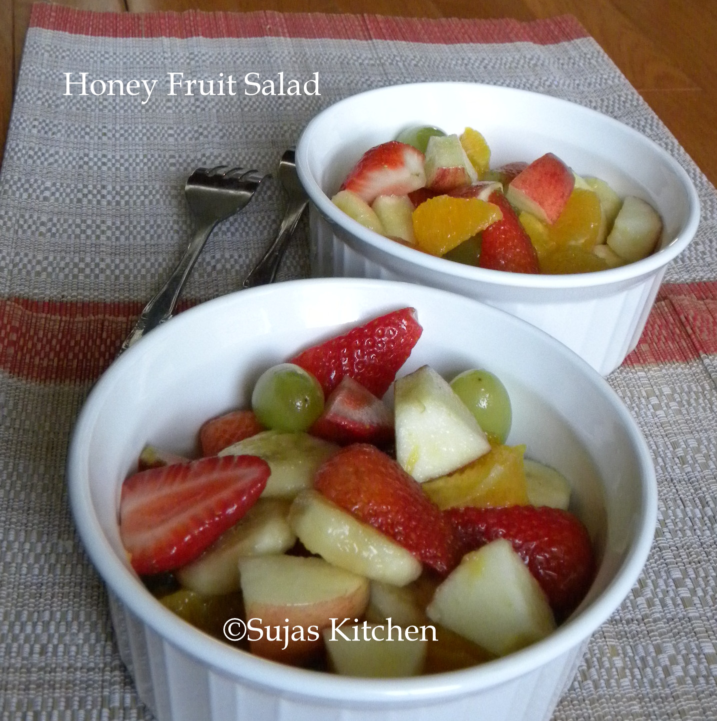 Sujas Kitchen Honey Fruit Salad