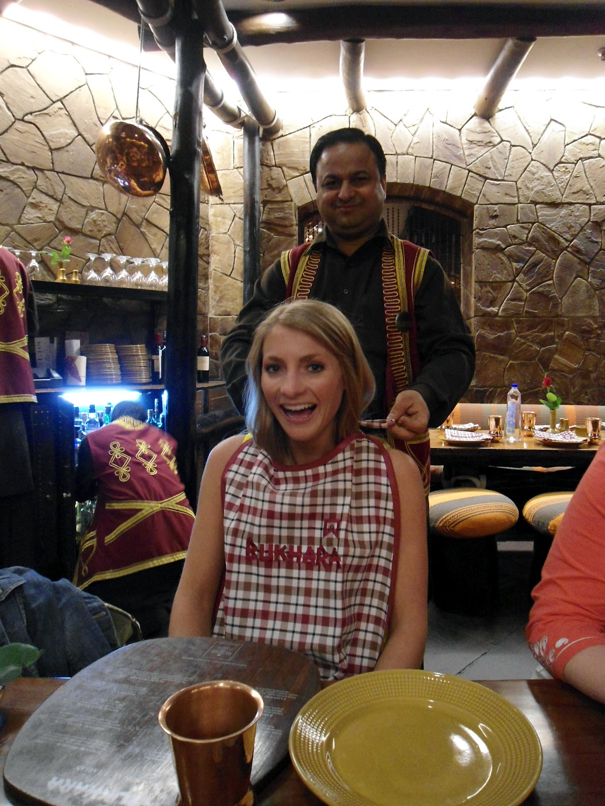 Not much can compare to it, except maybe when a waiter put an adult bib on ... Not much can compare to it, except maybe when a waiter put an adult bib on ...