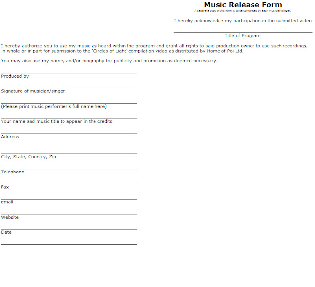 Video Release Form