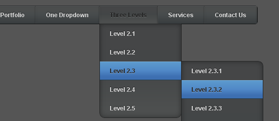 Pure CSS3 Multi Level Drop Down Pure CSS3 Multi Level Drop Down