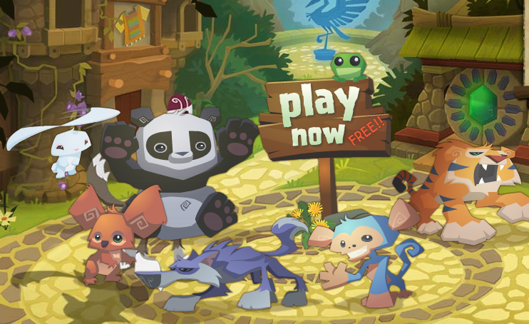 I was logging on on animal jam