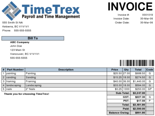 Contoh Nota Kwitansi Invoice Surat Jalan Tanda Terima Surat