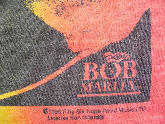 Bob Marley Smile Tie Dye T Shirt Size