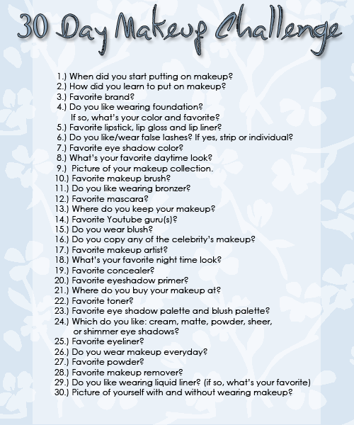 Makeup by Rae 30 Day Makeup Challenge