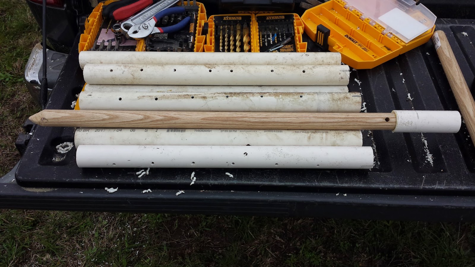 Die Manchmal Gruene Weide Installing Deep Pipe Irrigation