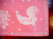 Duk från välkända Coq Hardy, Bougival, France