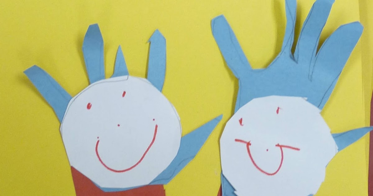 Art. Paper. Scissors. Glue! Thing 1 & Thing 2