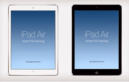 iPad Air PSD Mockup iPad Air PSD Mockup