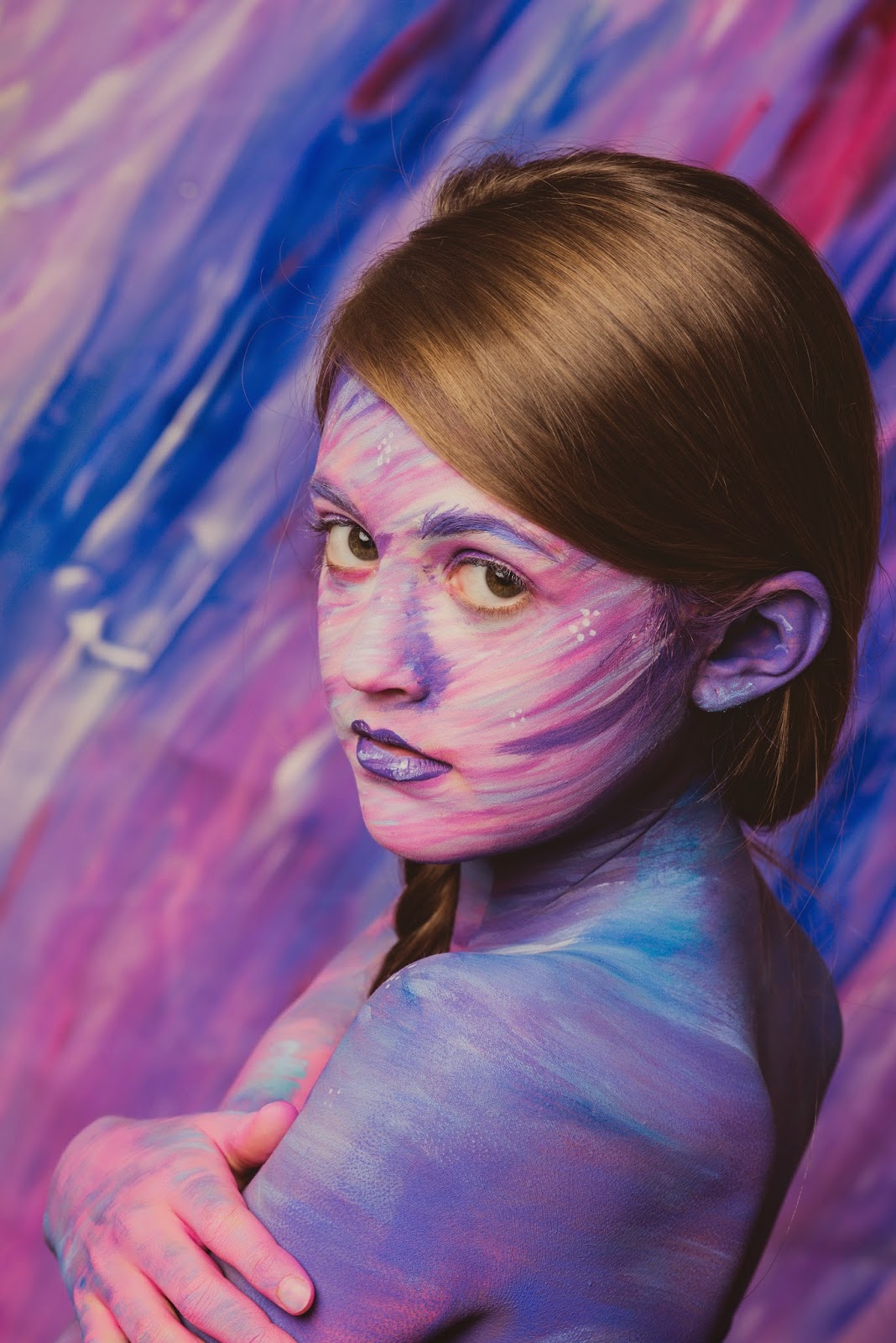 The Beauty Of My Life Human Canvas Body Painting Series Part Two