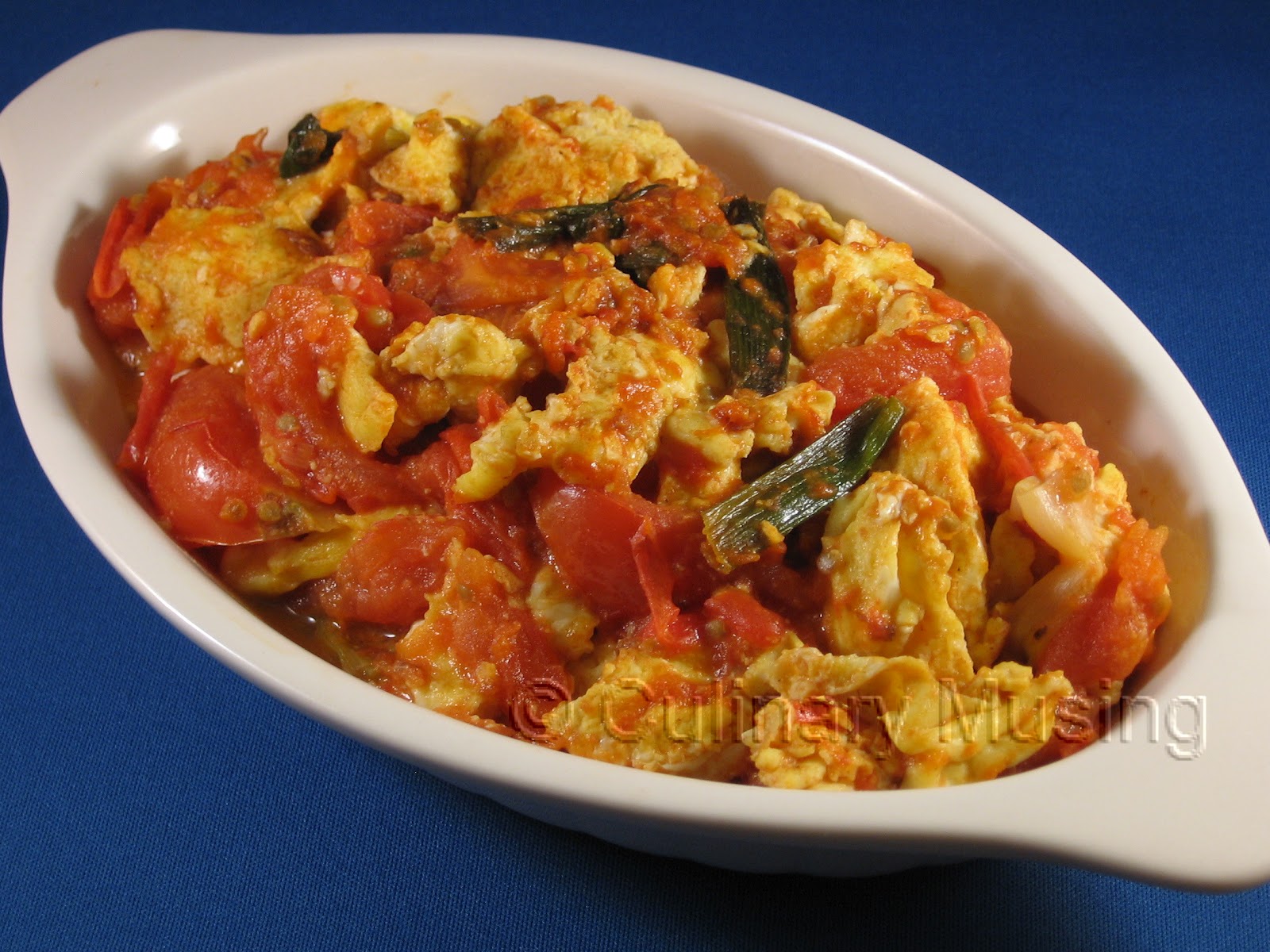 Culinary Musing of a Silicon Valley Mom Stir Fry Tomatoes with Eggs