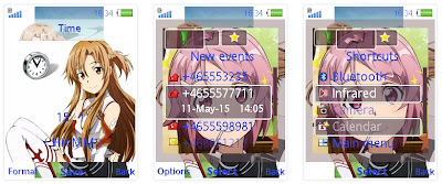 「刀劍神域」SonyEricsson手機主題for Elm/Hazel/Yari/W20﹝240x320﹞