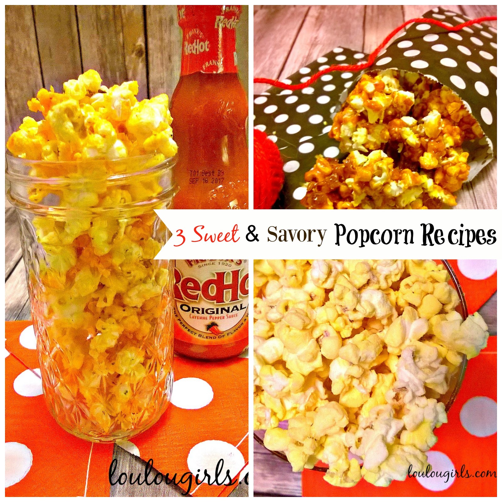3 New Sweet & Savory Popcorn Recipes Plus 18 Gourmet Recipes Lou Lou