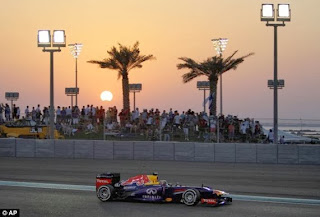 Nature's Supremacy Sebastien Vettel Abu Dhabi 2013