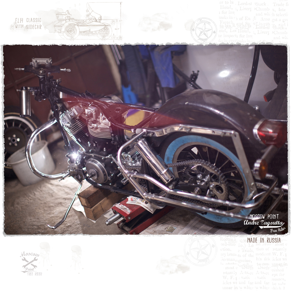 Moscow Point Harley Davidson'82 FLH Shovelhead Classic Belt Drive With