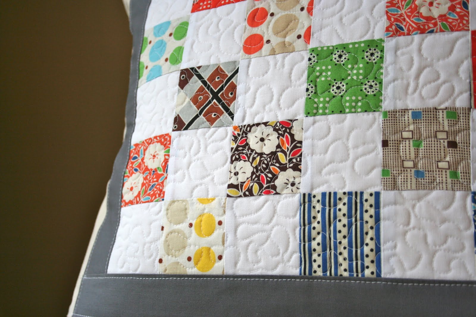 My very first pillow. GoGo Kim