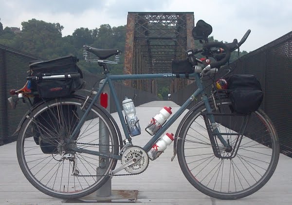 Great Alegheny Passage bike trail, Riverton Bridge, McKeesport to Pittsburgh