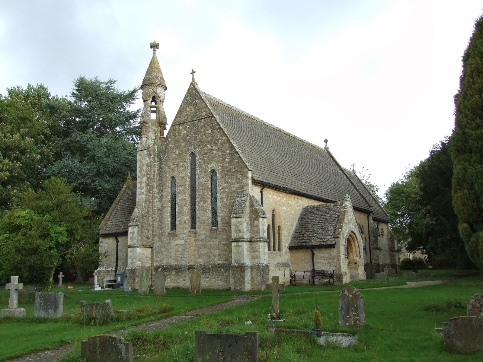 Victorian Churches 155 C.C.Rolfe St John the Evangelist, Hailey