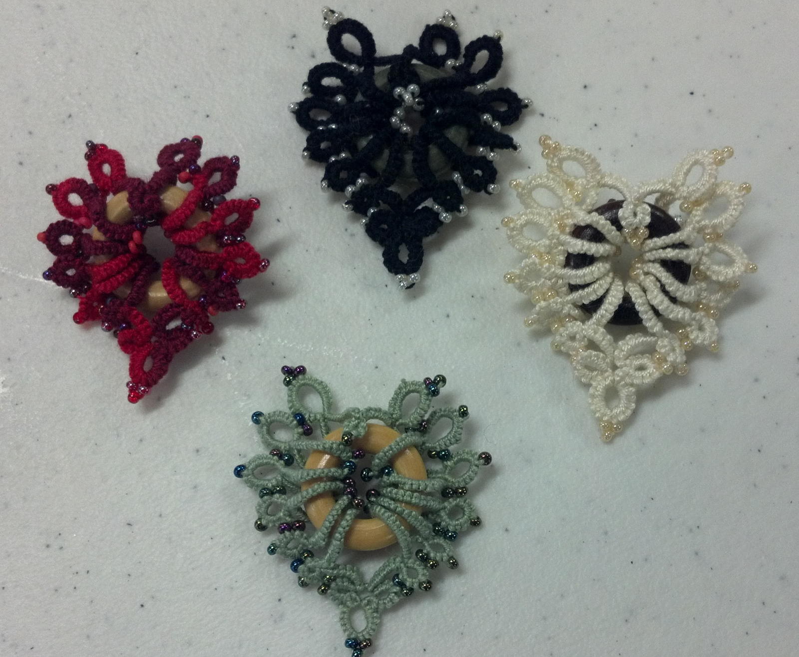 Finger Lakes Tatting Group May 2012
