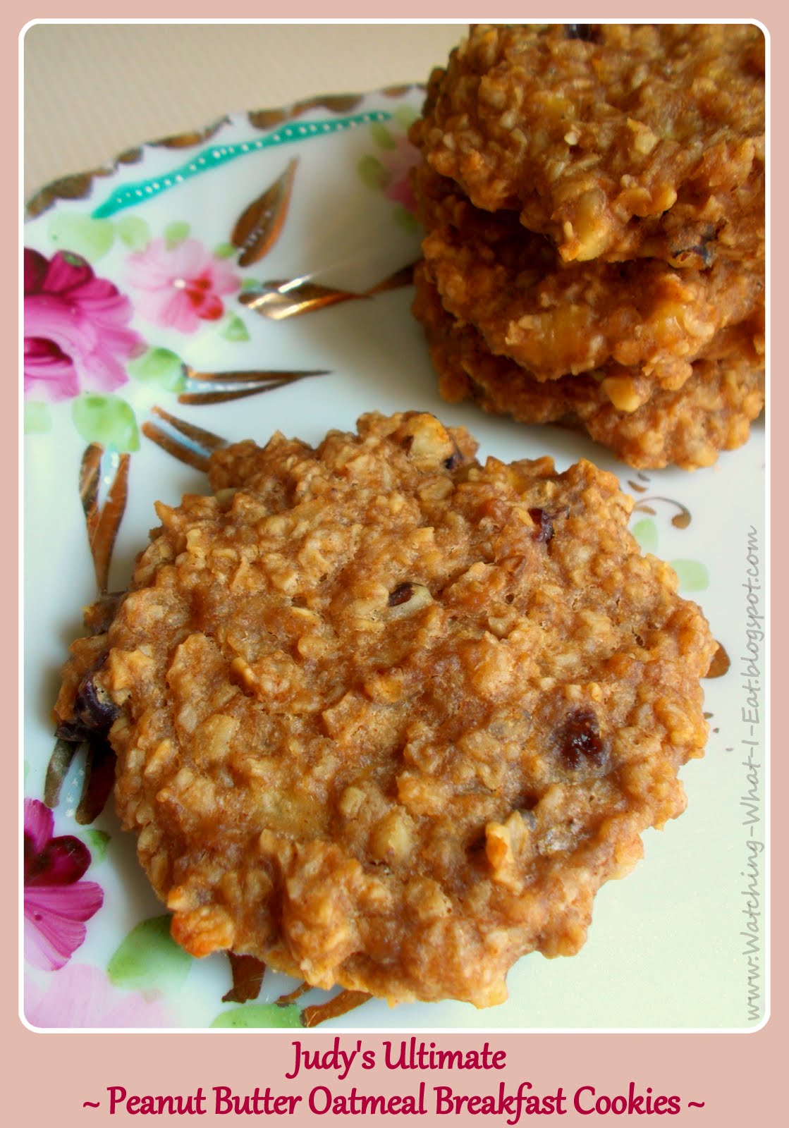 Watching What I Eat Judy's Ultimate Peanut Butter Oatmeal Breakfast