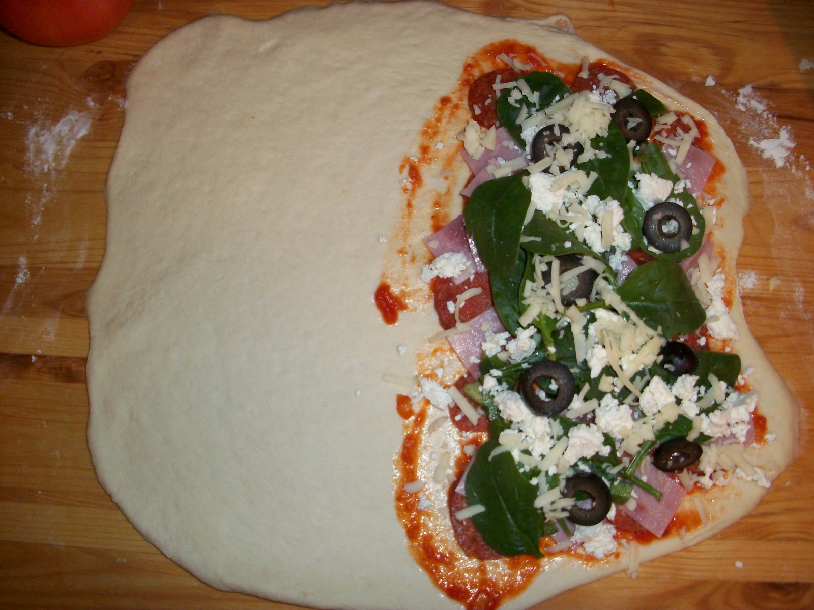Cooking with love ! PIZZA CALZONE