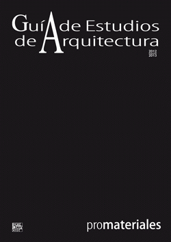 GUIA DE ESTUDIOS DE ARQUITECTURA