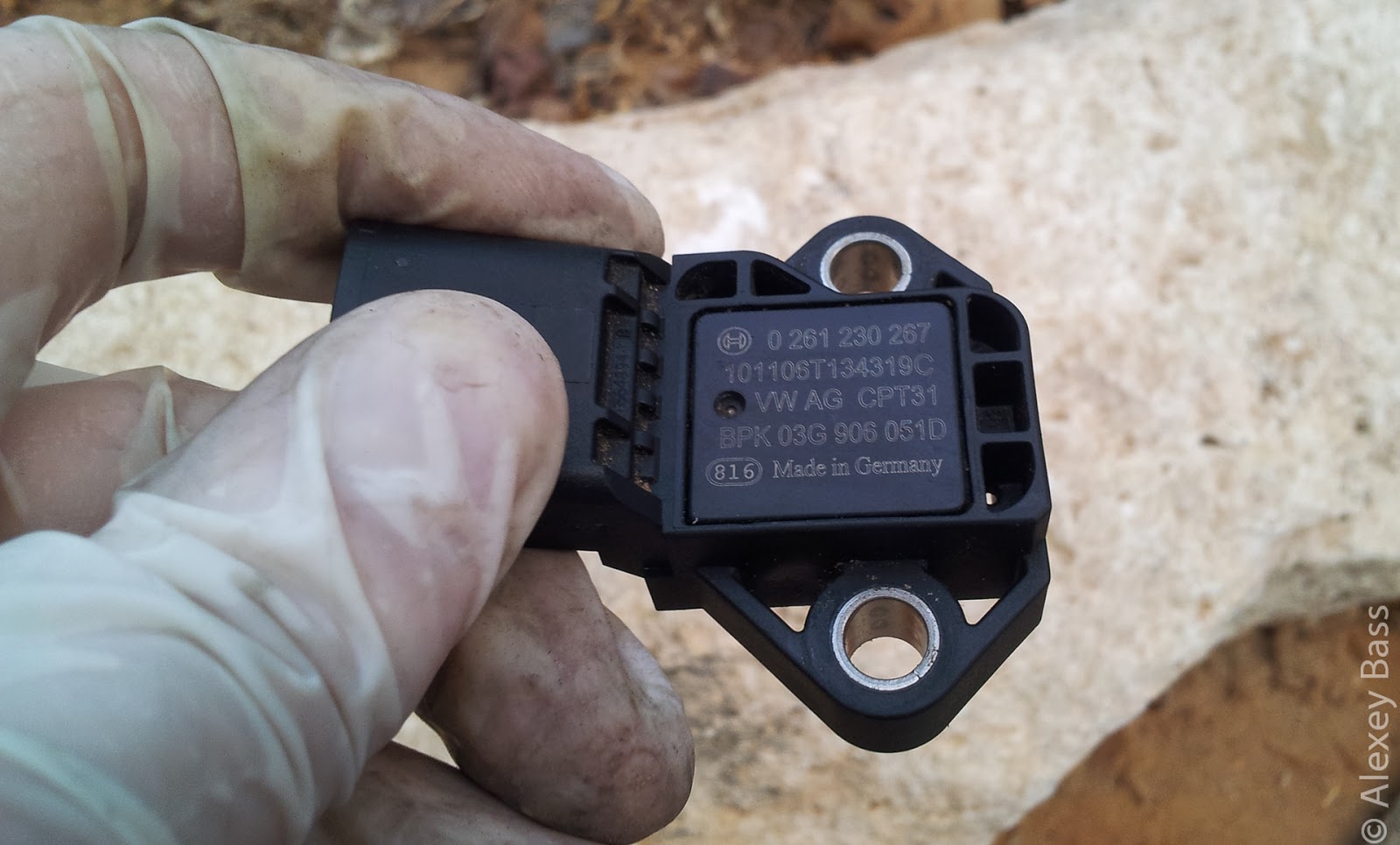 Skoda Fabia in Israel MAP sensor or charge pressure sender G31