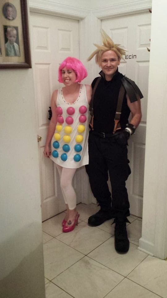 Cat's Crafty Crafting Halloween Candy Dot costume