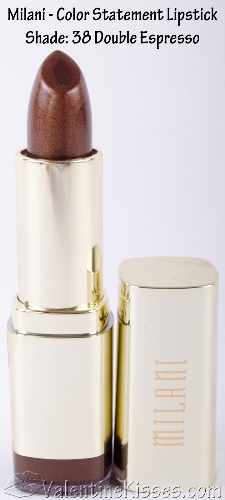 Valentine Kisses Milani Color Statement Lipstick for Naturals & Browns