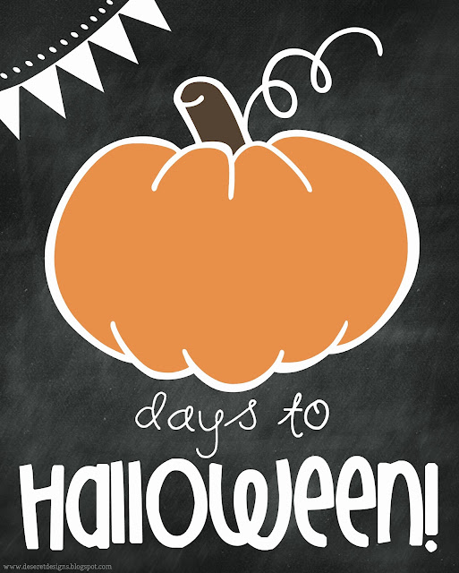Deseret designs: how about a halloween countdown printable? Deseret Designs: How about a Halloween Countdown Printable?