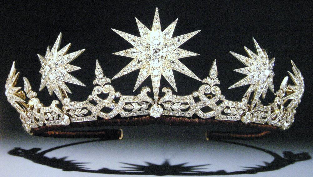 star tiaras and crowns