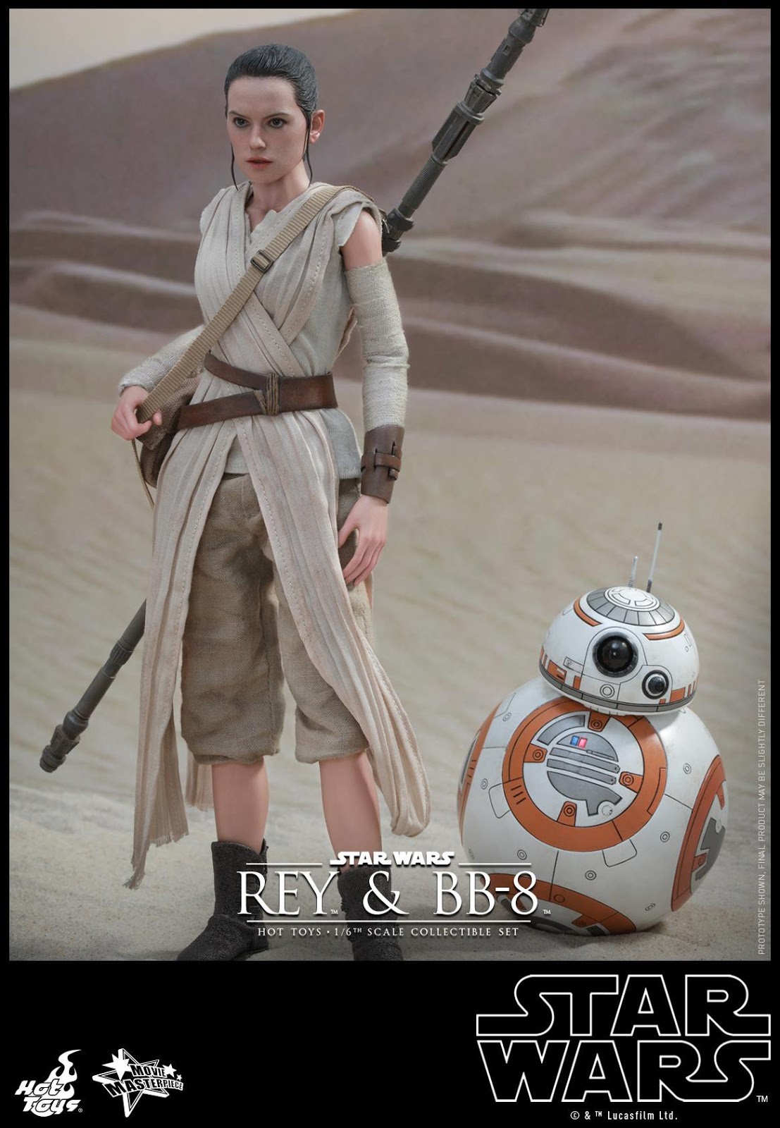 hot toys rey and bb8