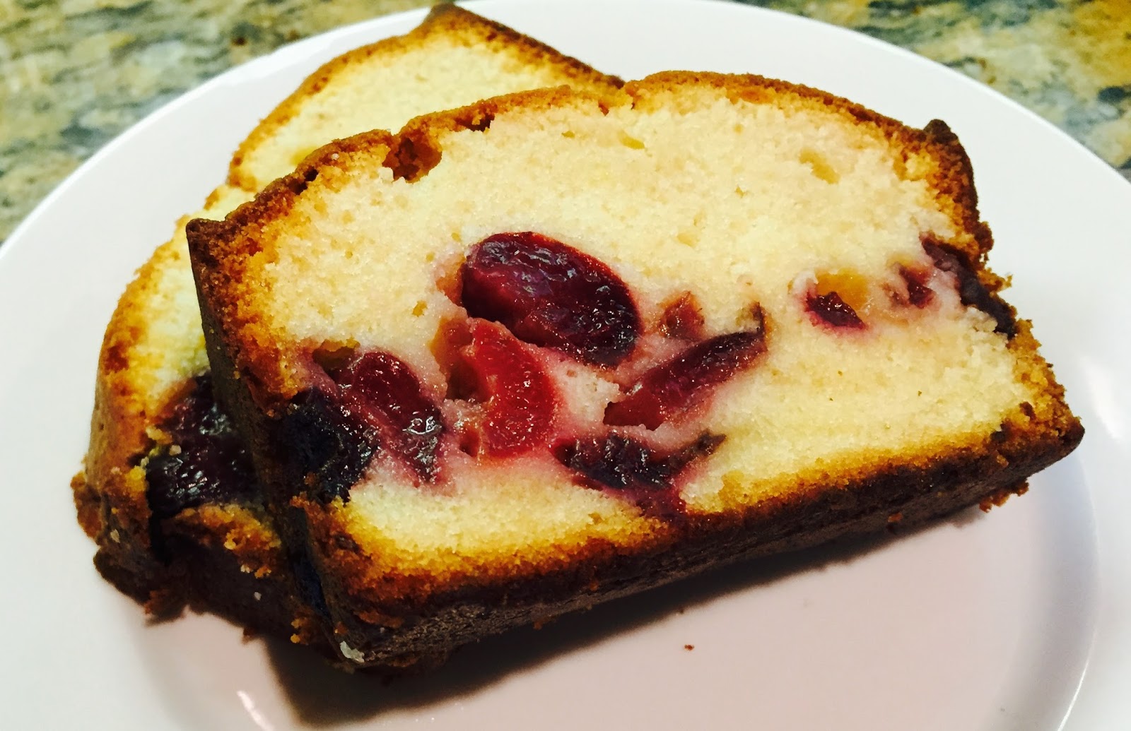 Cooking Dunkin Style Cherry Sour Cream Pound Cake