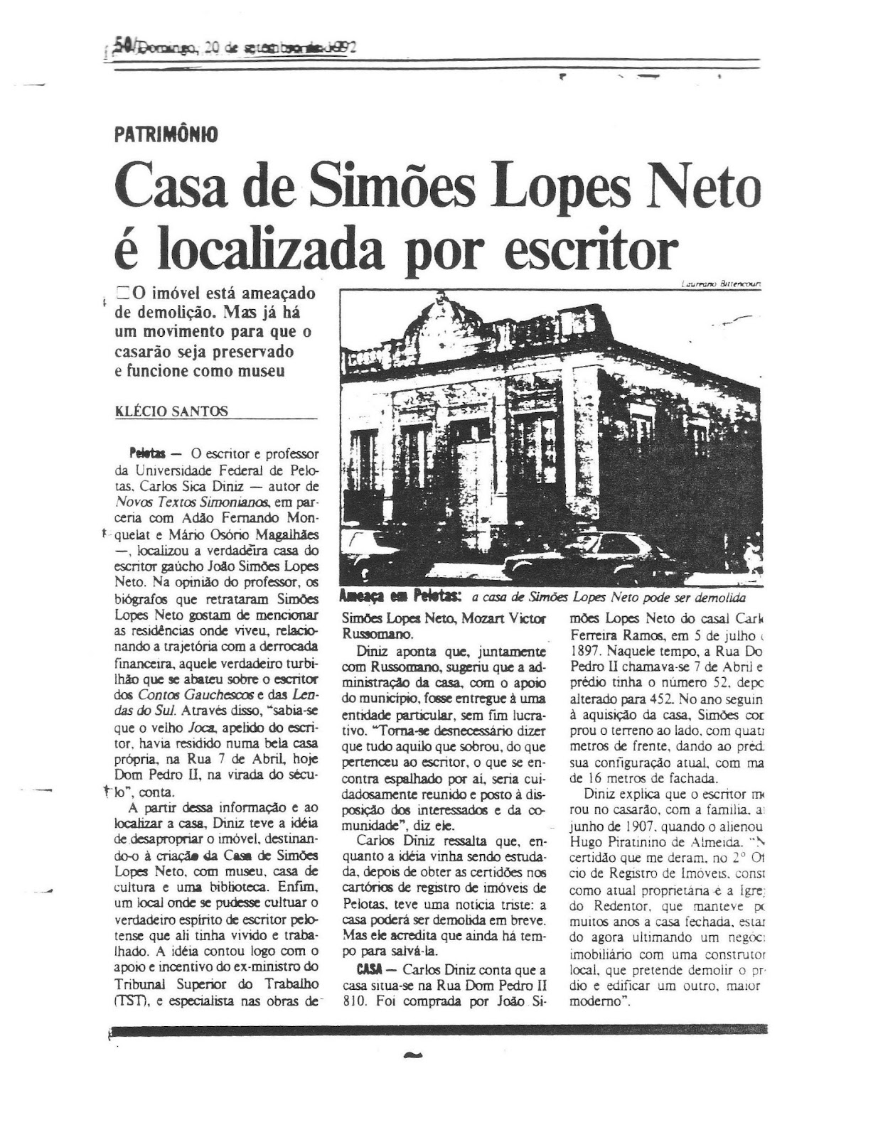 João simões lopes neto