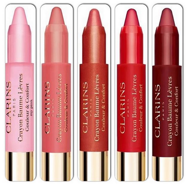 Tint your lips with Clarins, mark. and CoverGirl with swatches