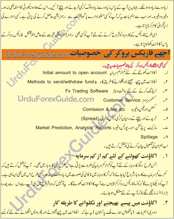 free forex training in urdu