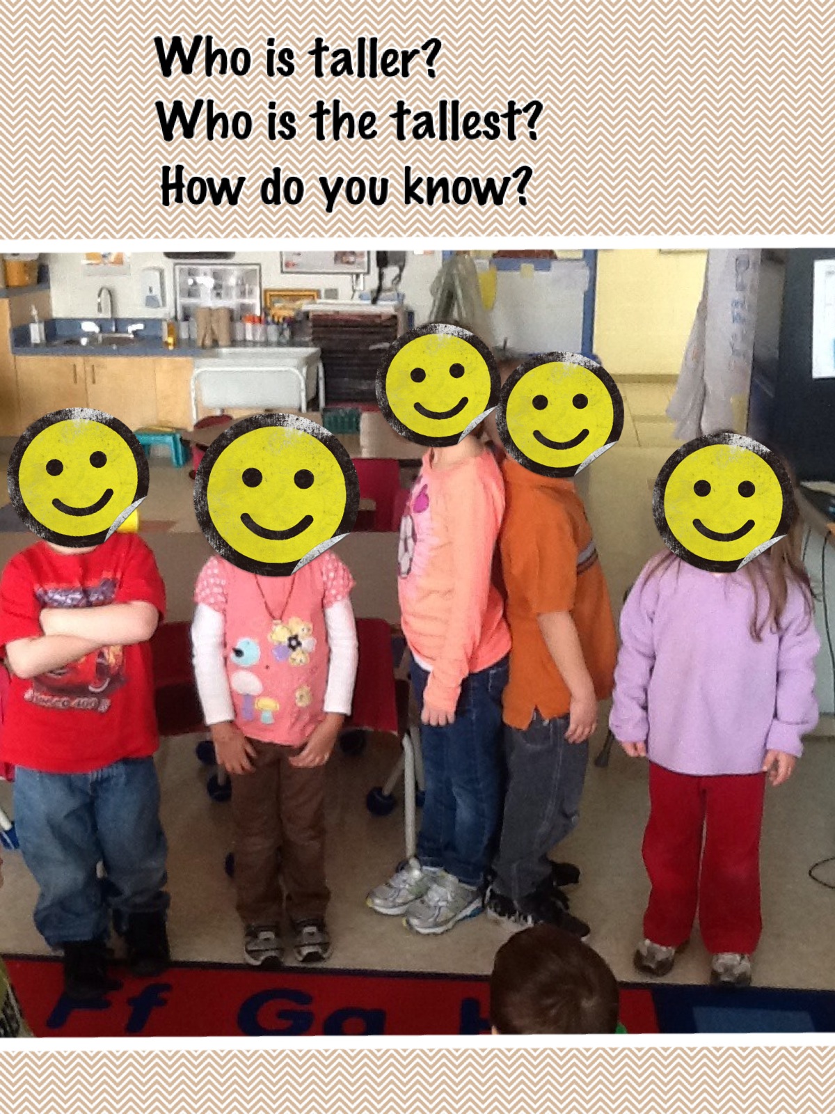 TeamJelleybean Kindergarten Inquiry into Measurement