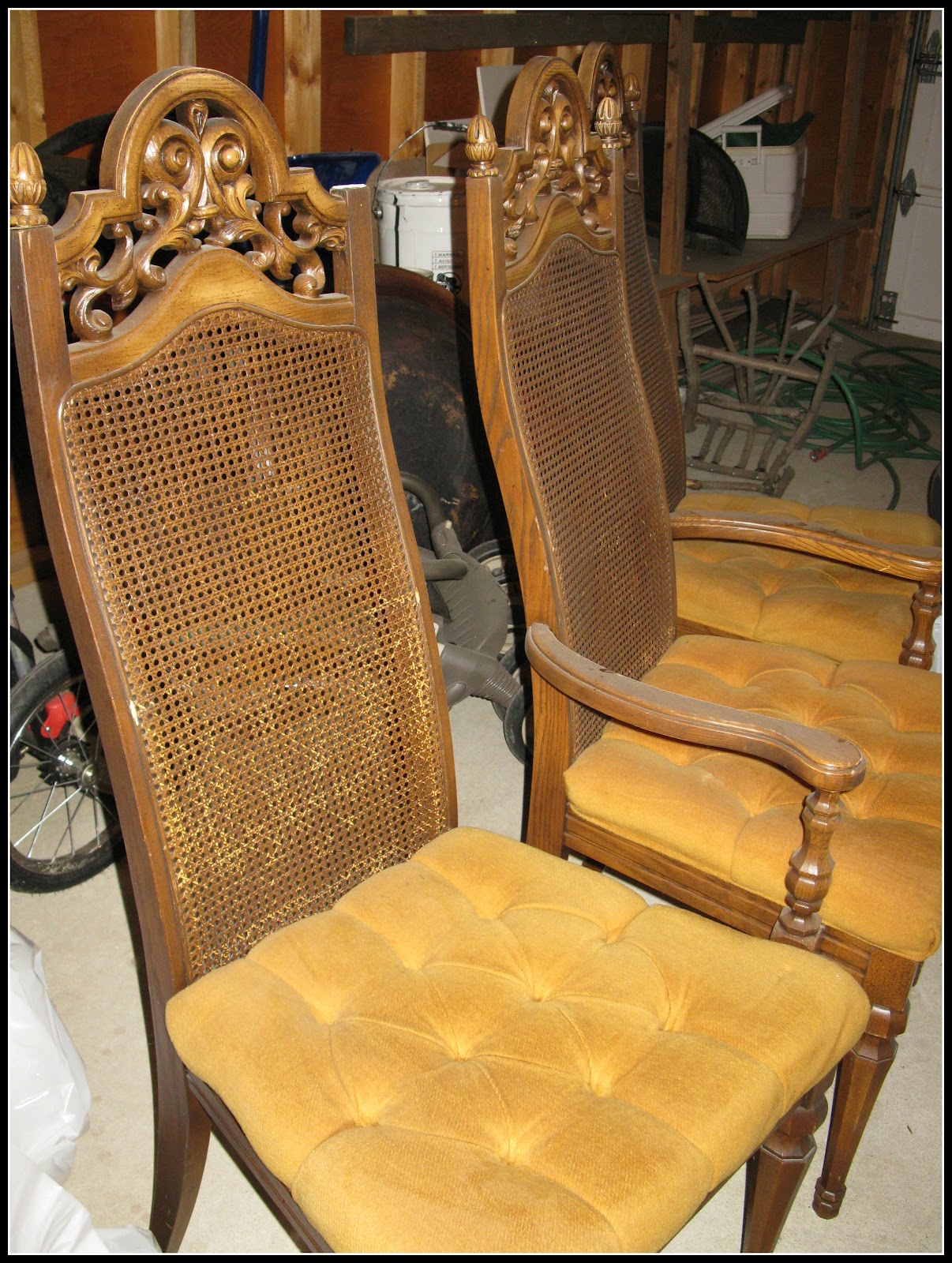 creating domestic bliss: Dining Chair Makeover