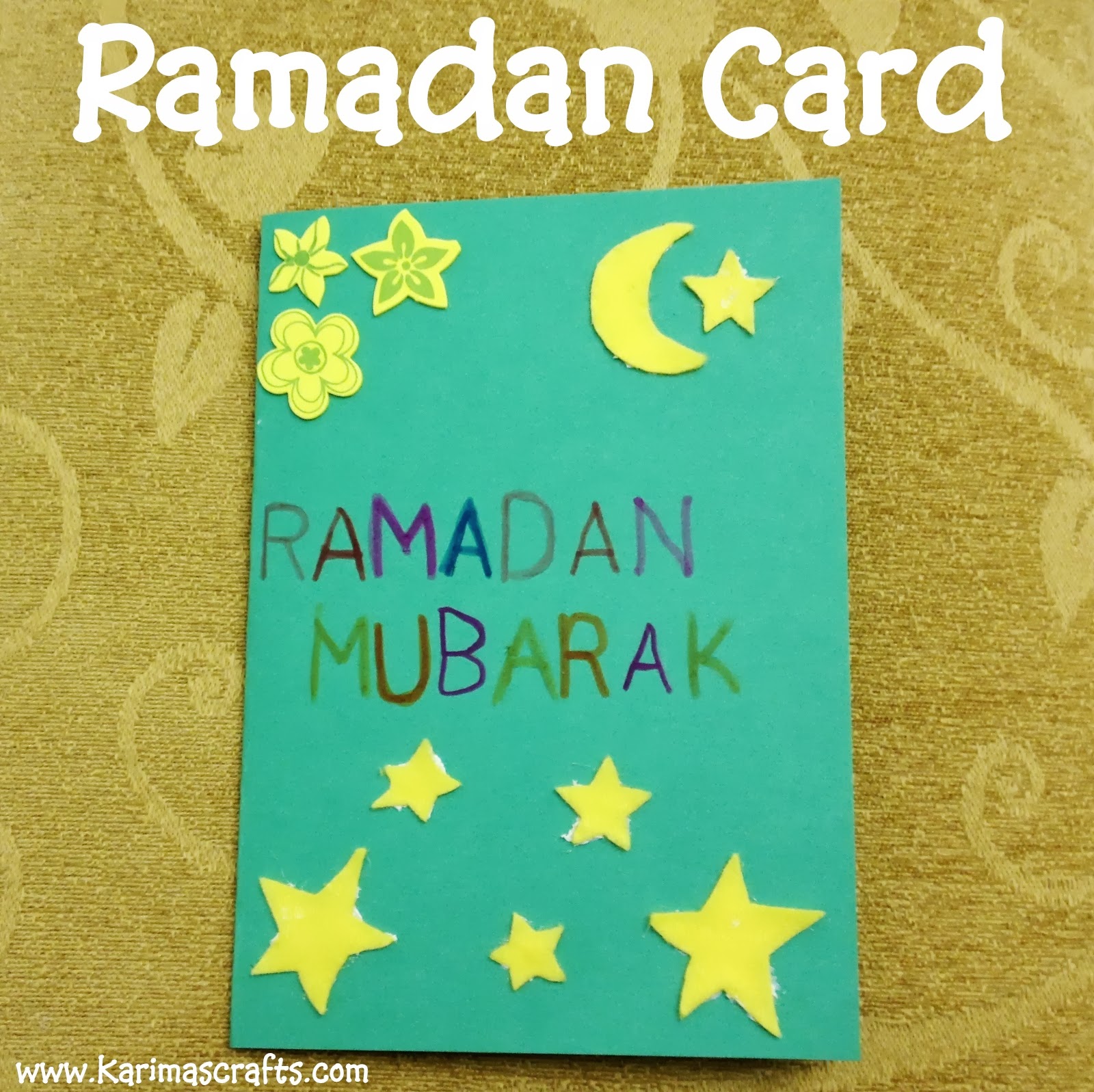 ramadan card kids