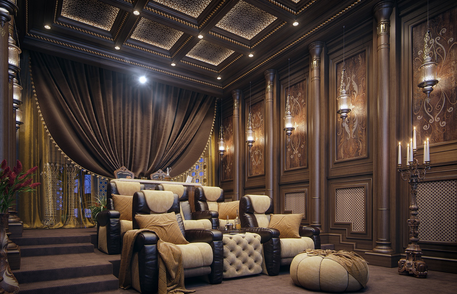 Luxury Home Theater Design Pictures ~ Modern Home Design And House