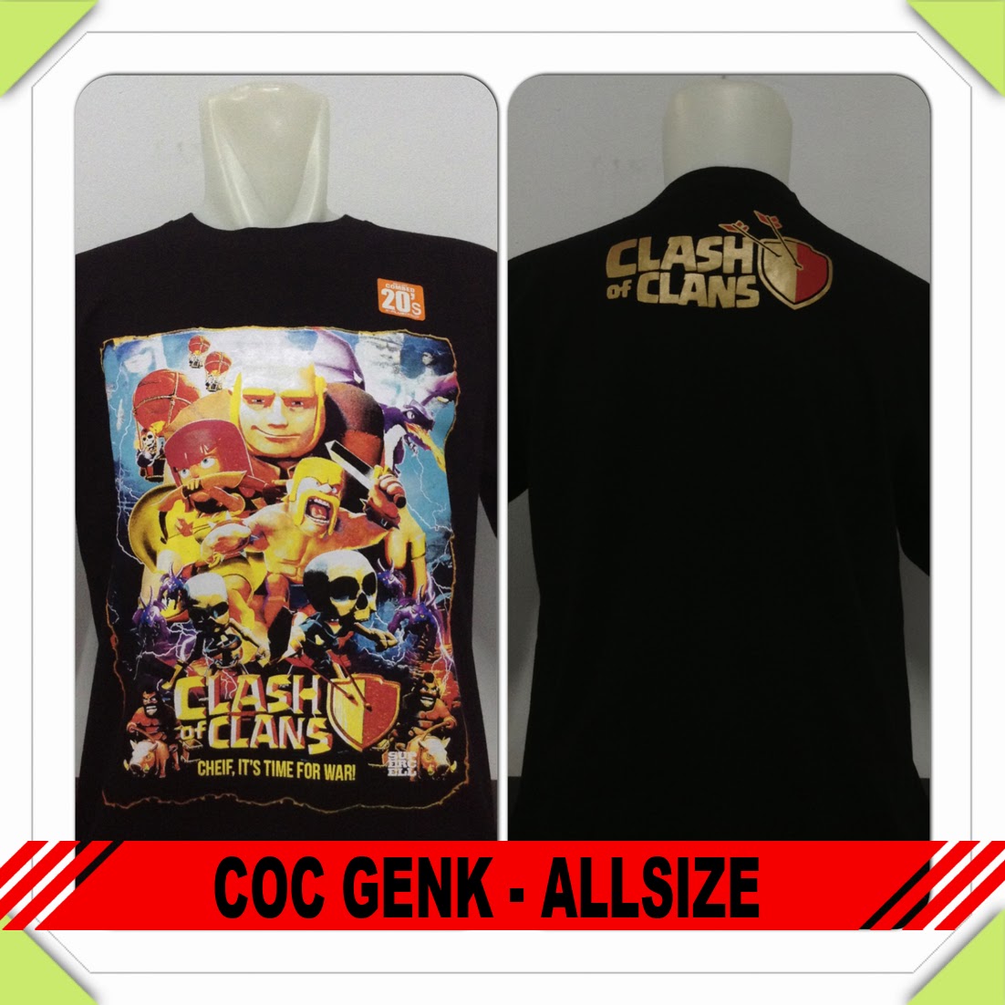 Baju COC ALL Genk Baju COC ALL Genk