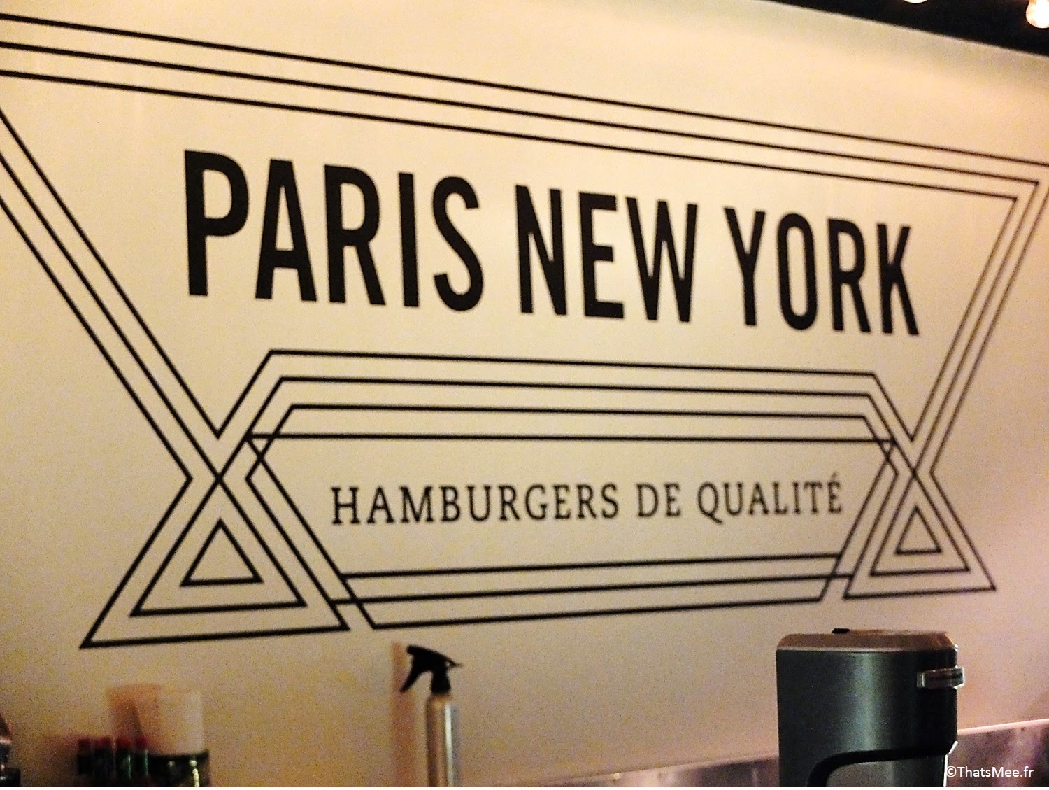 Paris New-York, Burgers de qualité à Paris hamburger bon rapport qualité-prix