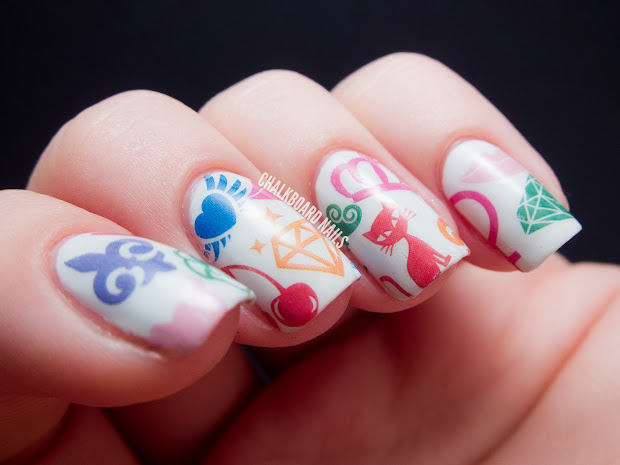 bigruby "" nail tattoos chalkboard