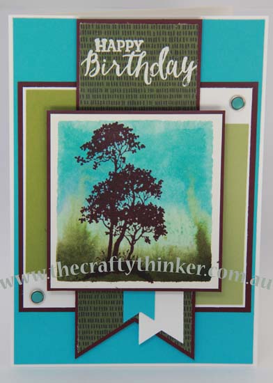 SU, Acrylic block stamping, Triple banner punch, Card making classes