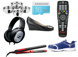 Deal of the Day: Computer Accessories clearance sale | Samsung Class 6 Memory Cards starts Rs.247 | Women’s Footwear Flat 60% Off | Remote Controller Rs. 299 & below  & more @ Flipkart