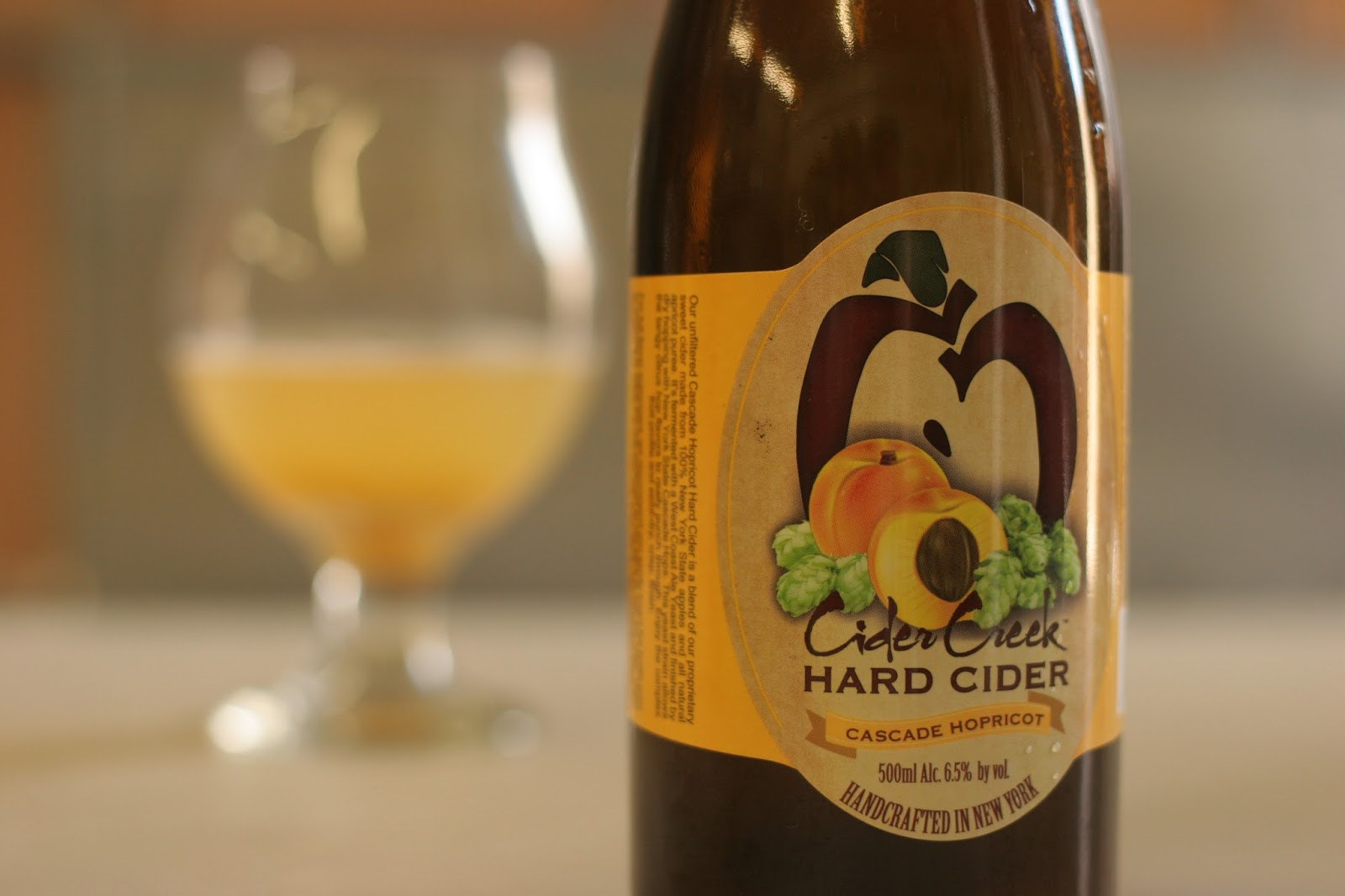 Along Came a Cider Cider Review Cider Creek Hard Cider's Cascade Hopricot (Pt 1 of the Hops