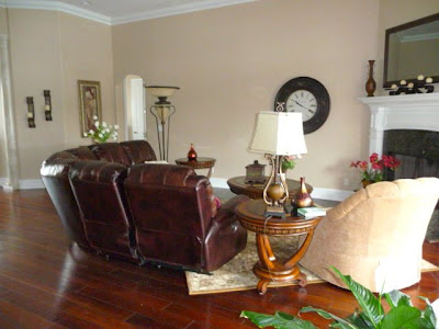 living room before redesign