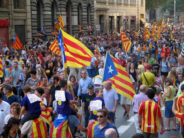 Manifestación de la Diada 2012 Manifestación de la Diada 2012