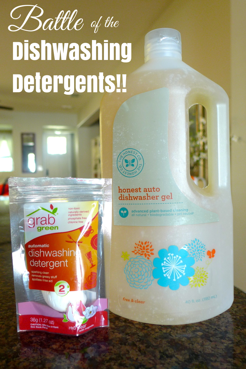 Which green dishwashing detergent is best? #greencleaning #savetheworld