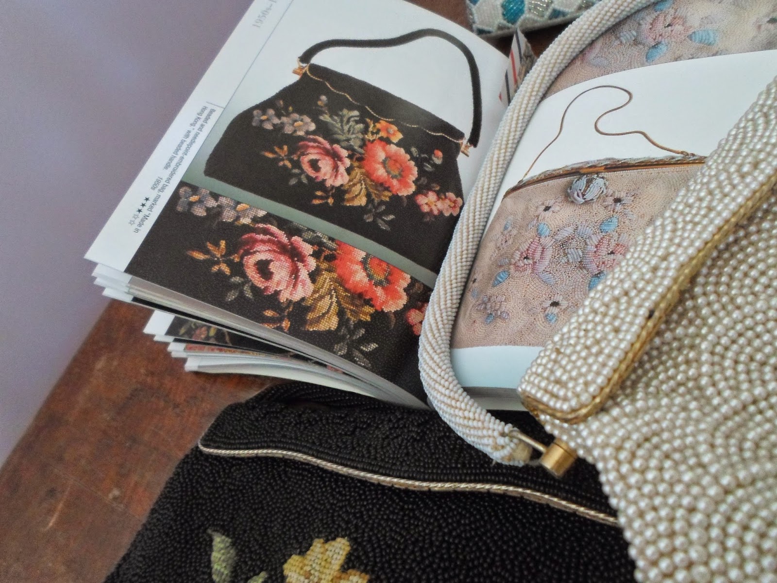 1950s Vintage Beaded Purses GracefullyVintage