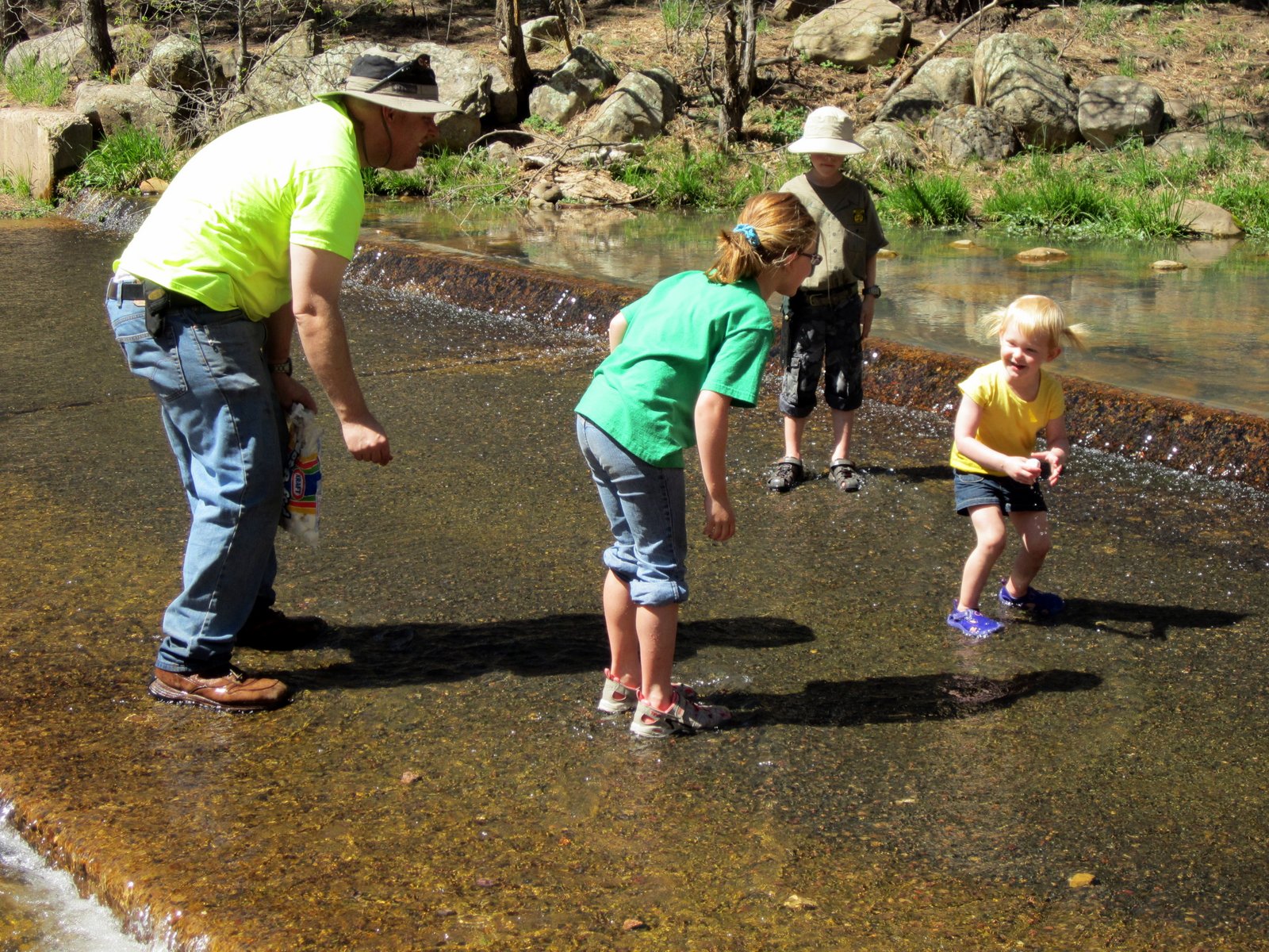 The Warner Story Camping Canyon Creek Campground with the Thatchers